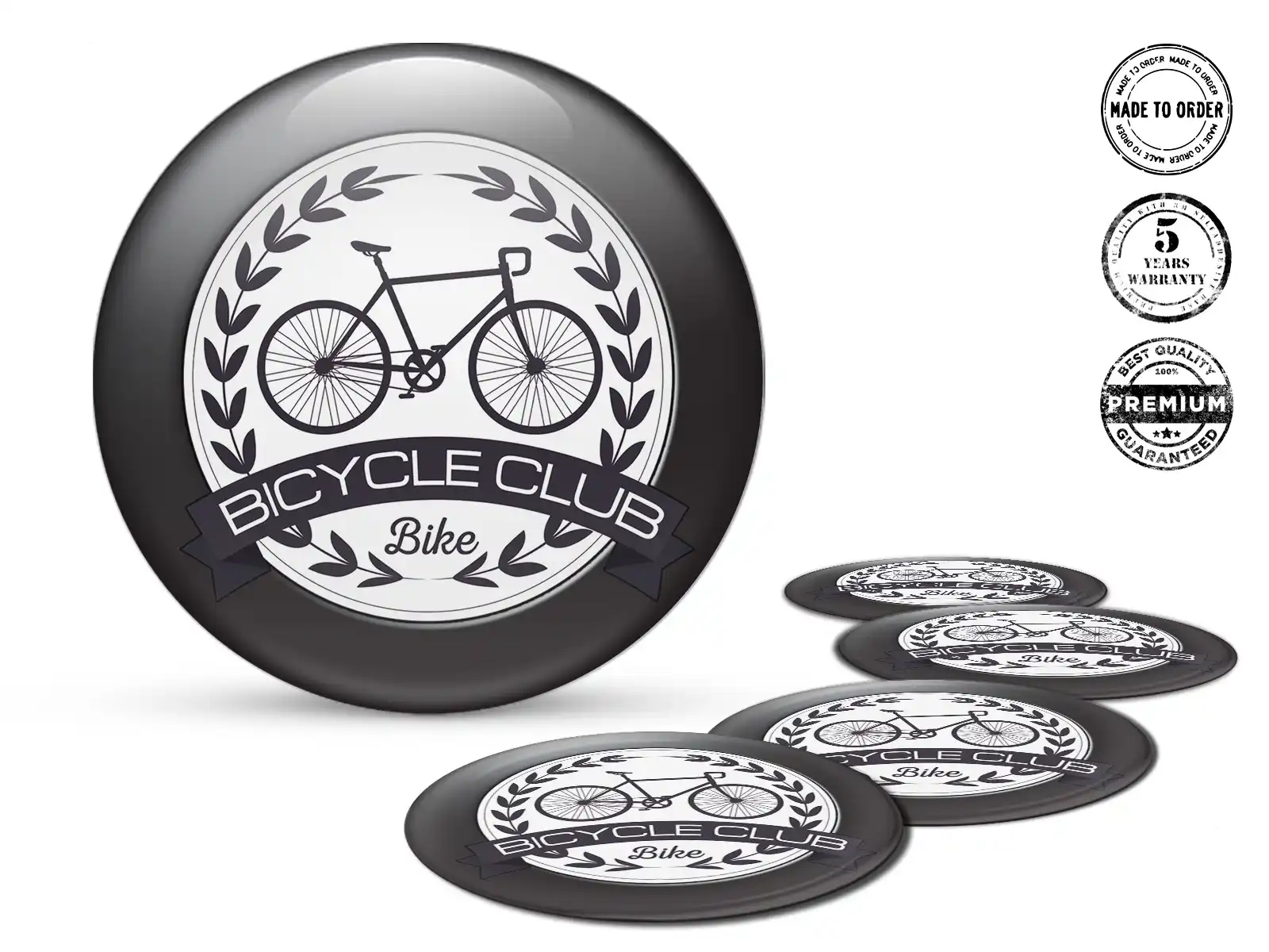 Car Rim Decal Brand Niche Quantum Racing Pulse